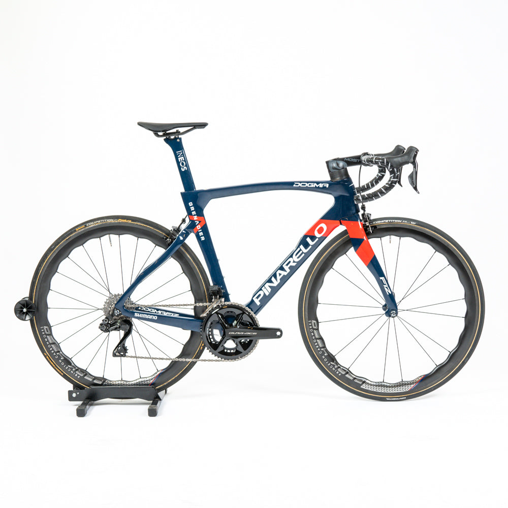 Pinarello Dogma F12 X-Light Official Team INEOS Grenadiers Dura-Ace Di2  Road Bike ( NO WHEELS ) - 55