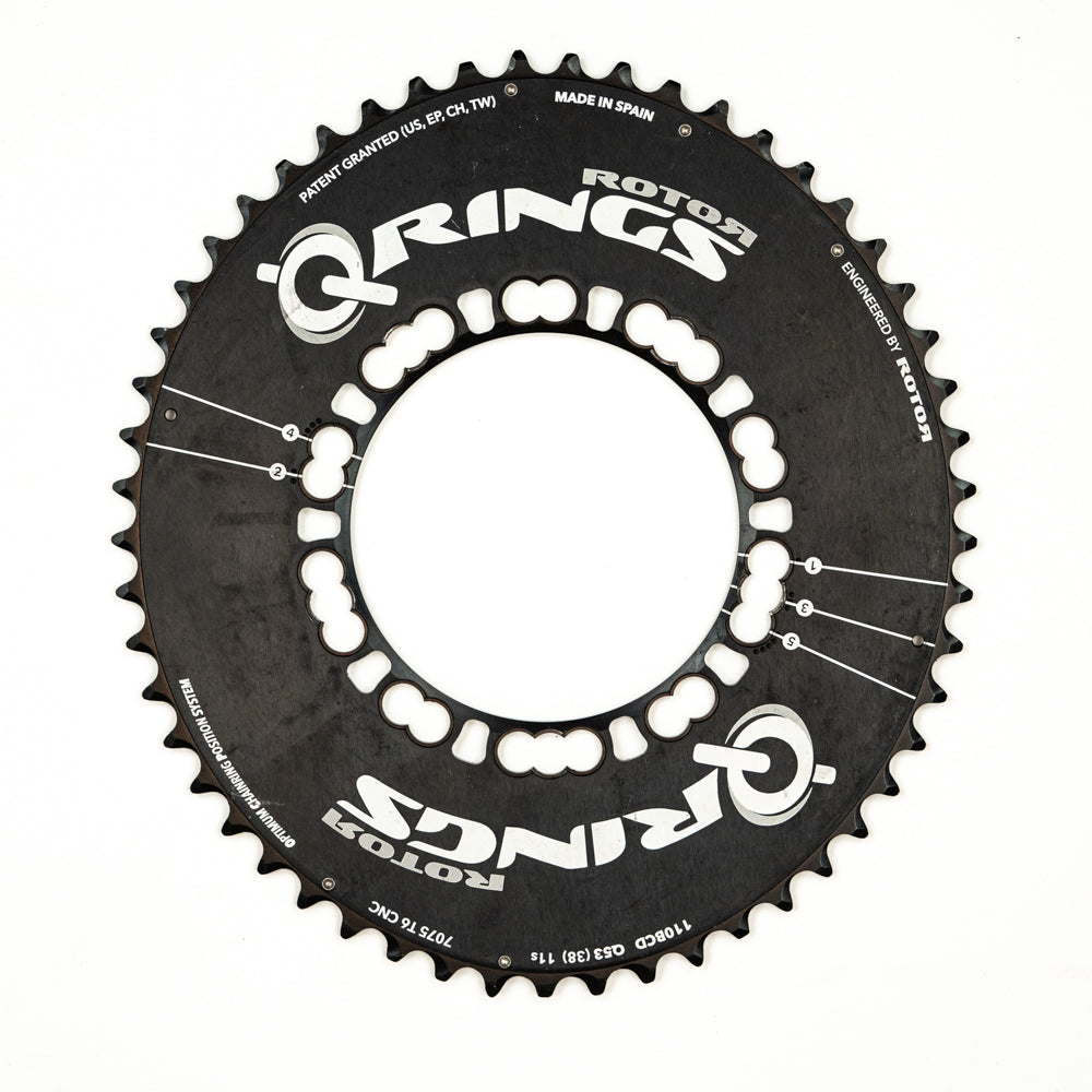 Rotor Outer Aero Oval Q-Ring - 110 - BCD - 5 bolt #2 – CYKOM
