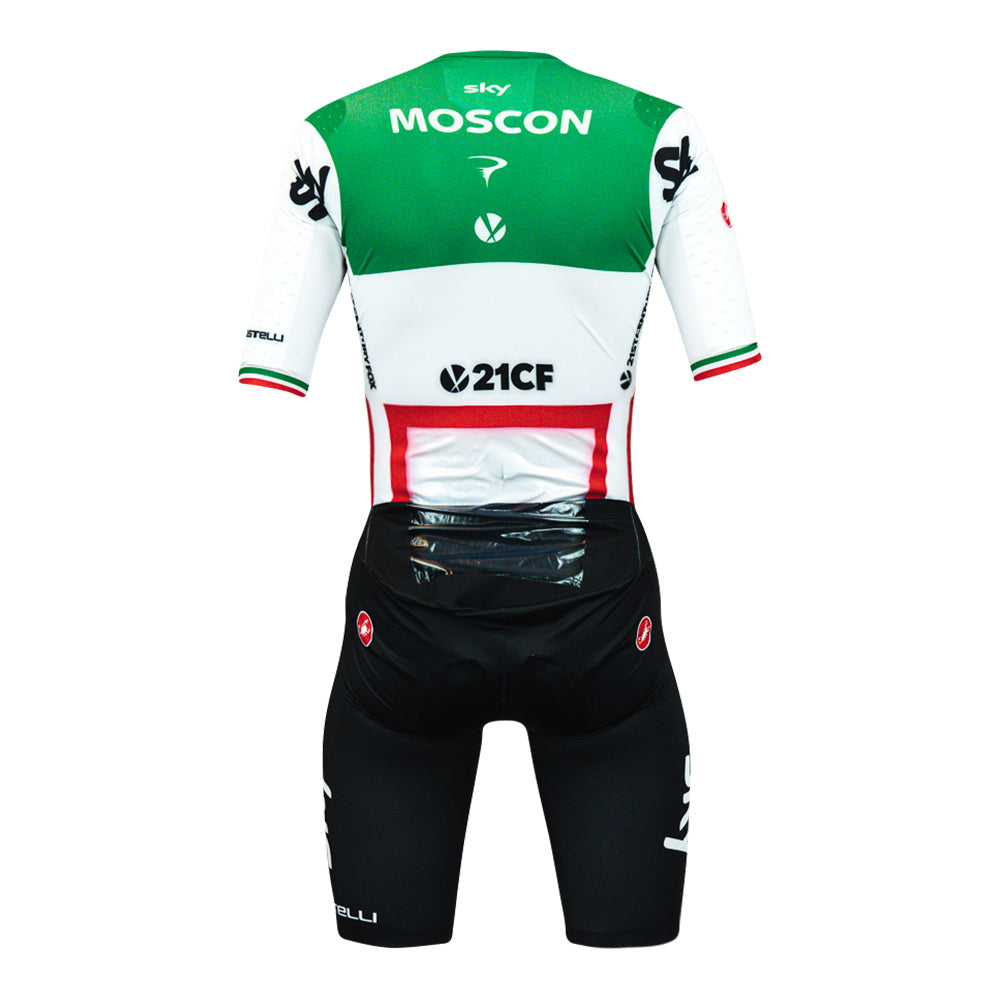 Castelli Body Paint 4.0 Dotted TT Suit SS G. Moscon National