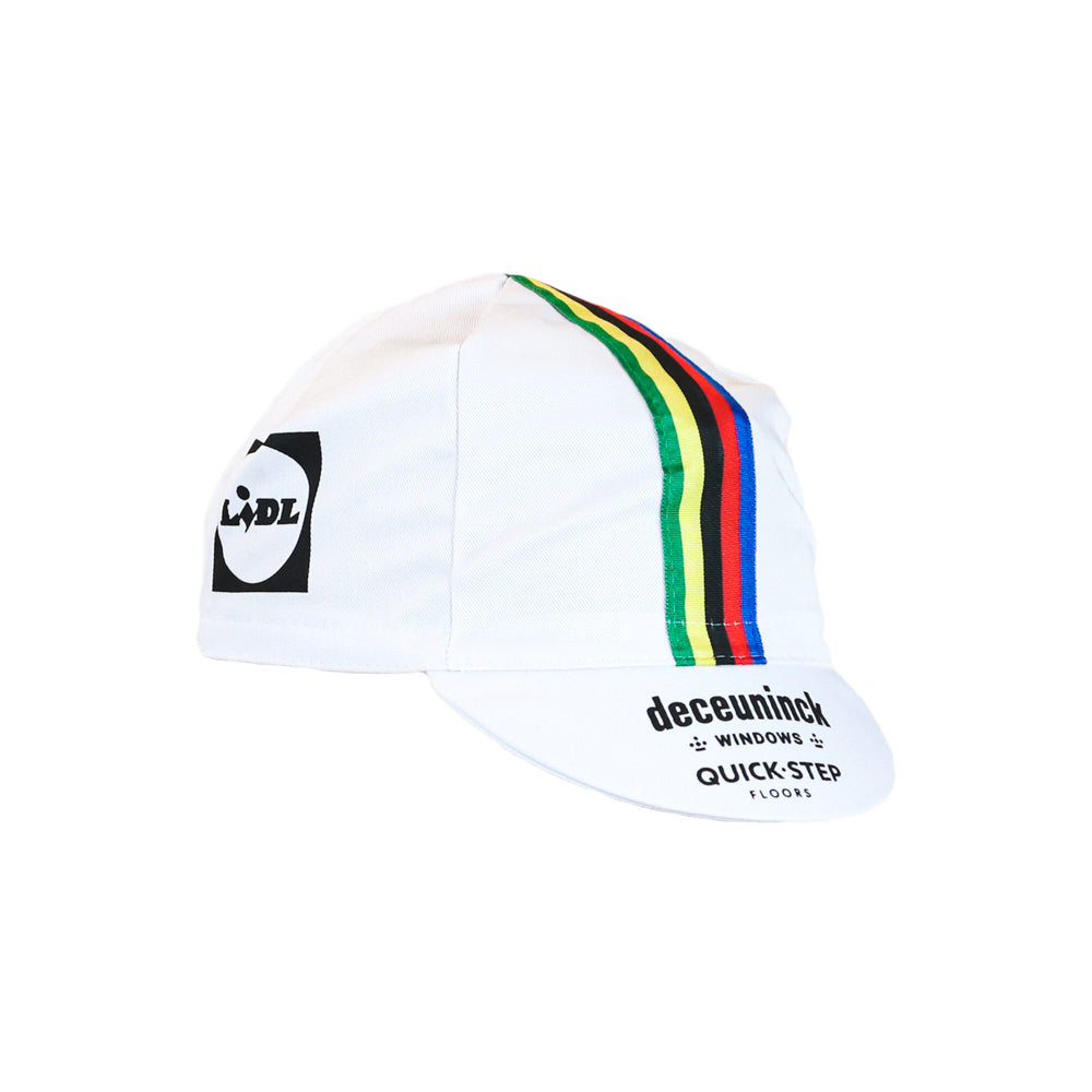 Vermarc Race Cap World Champion Deceuninck Quick Step CYKOM