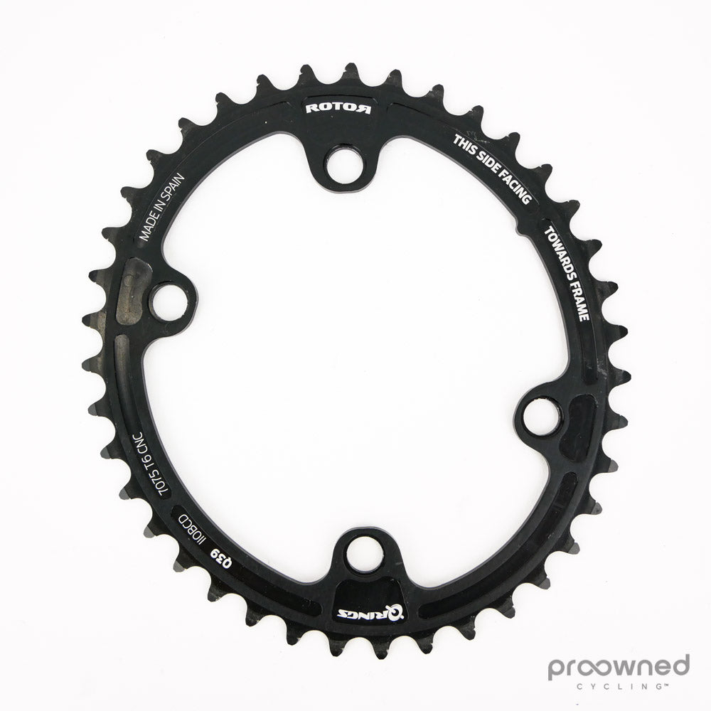 Rotor Q-Rings Oval Inner Chainring - 110 bcd - 4 bolt – CYKOM