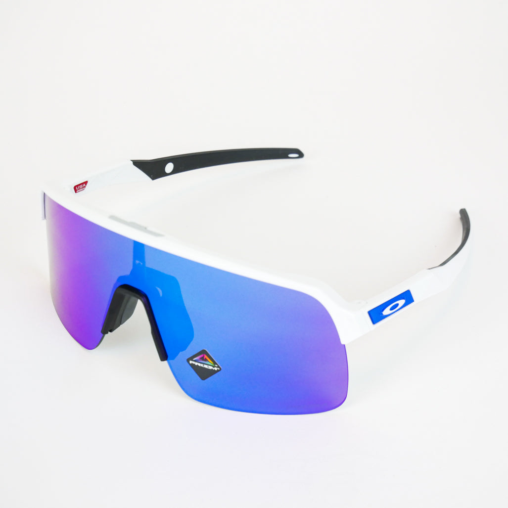 Oakley - Sutro Lite Matte White - Prizm Sapphire – CYKOM